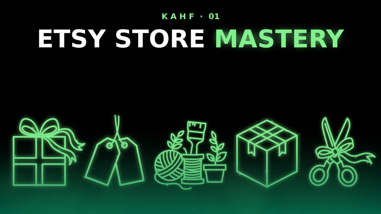 Etsy Store Mastery