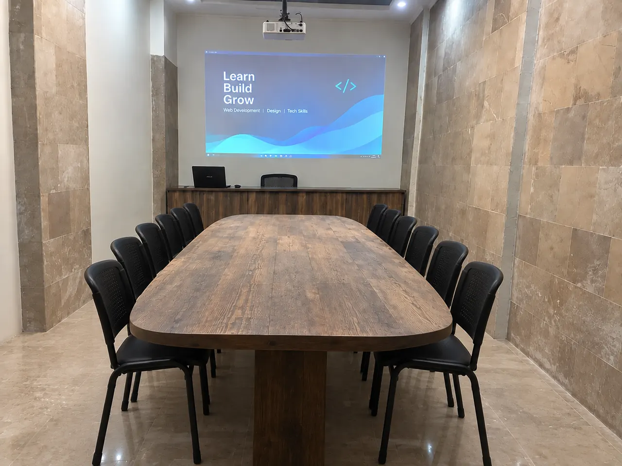 Real classroom training at KAHF Skills Academy
